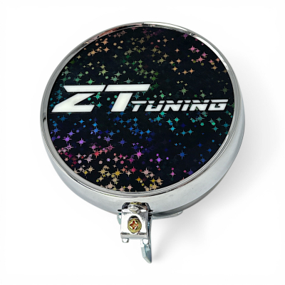Scheinwerferplatte mit ZT-Tuning Logo & Holo Effekt