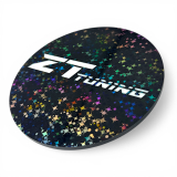 Scheinwerferplatte mit ZT-Tuning Logo & Holo Effekt