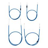 Set - 4x Bowdenzüge, Enduro für BVF-Vergaser,...