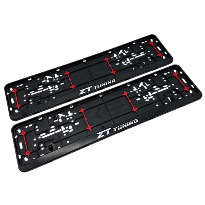 2 Stk. Premium Kennzeichenhalter ZT-Tuning