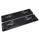 2 Stk. Premium Kennzeichenhalter ZT-Tuning