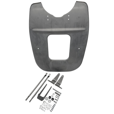 Knieblech / Beinschutz inkl. Anbauteilen, Roh/Blank passend für S50/S51